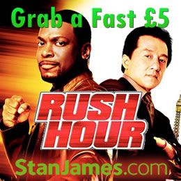 Grab a Fast £5 in Stan James Casino's Mobile Rush Hour
