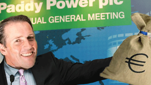 Paddy Power is expected to return €800 million surplus cash