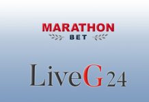 Marathonbet goes live with LiveG24