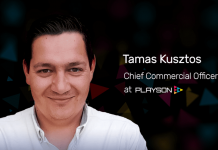 Playson names Kusztos as first chief commercial officer