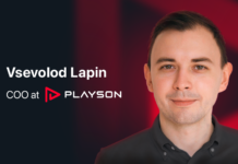 Playson promotes Lapin to chief operating officer