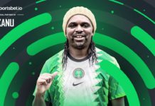 Sportsbet.io scores partnership with Nigerian football legend Kanu